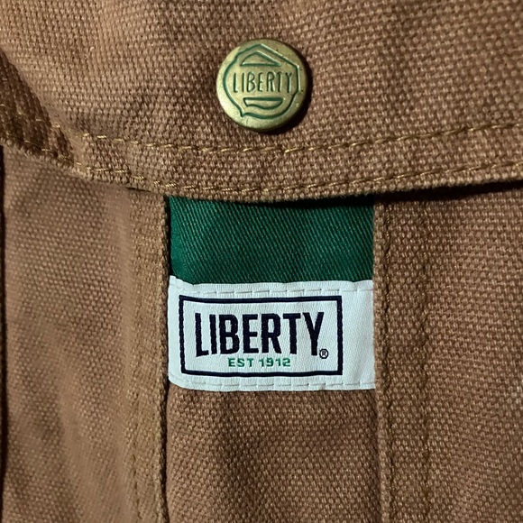 Overalls- Liberty brand. Very good used condition. Size 38 x 32 - Picture 3 of 5